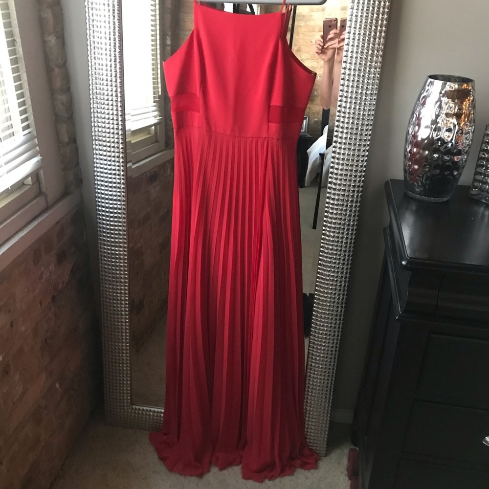 BCBGeneration pleated maxi dress